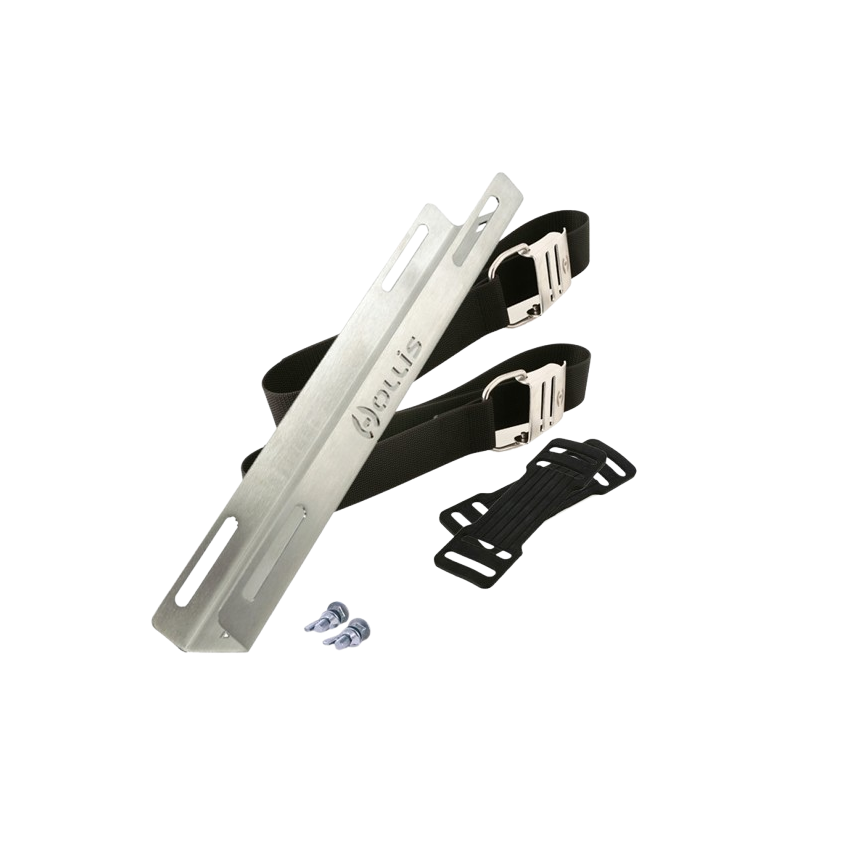 Hollis SS Single Cylinder Mounting Plate w/Bolts & Cam Band