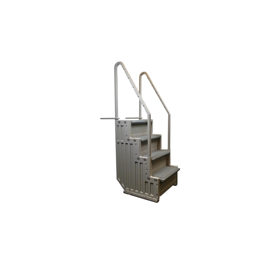 Confer Plastics - Above Ground Pool Steps, Gray