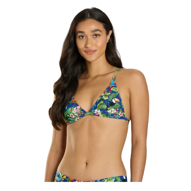 Sporti Active Tropical Oasis Tie Back Bikini Top