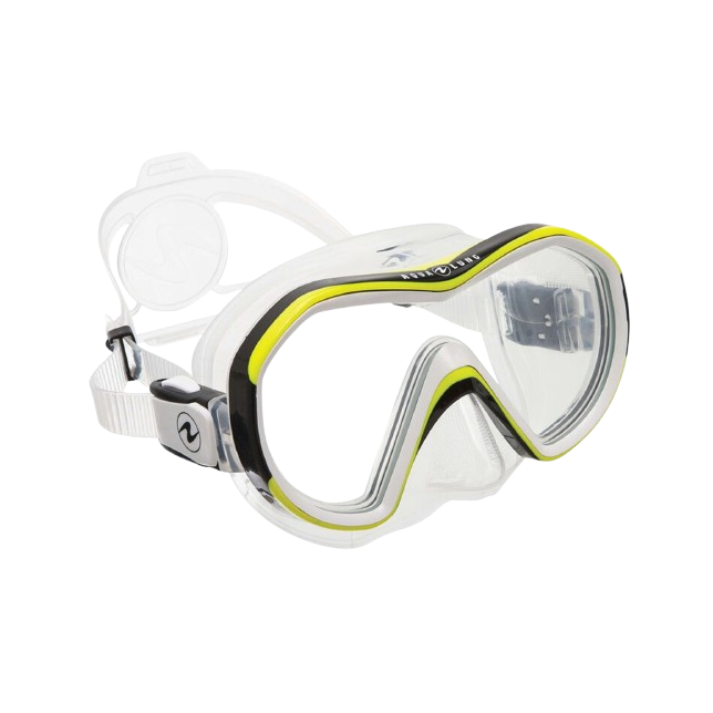 Aqualung Reveal X1 Mask Transparent/Hot Lime