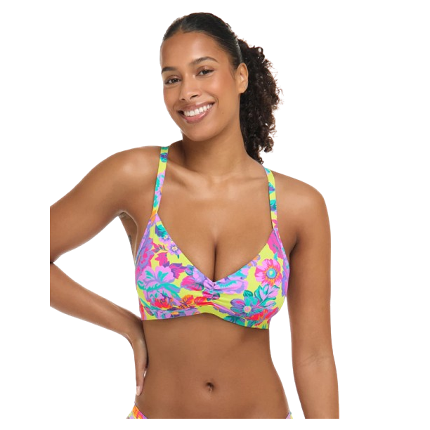 Body Glove Women's Romy Drew Tie Back Bikini Top (D-F Cup)