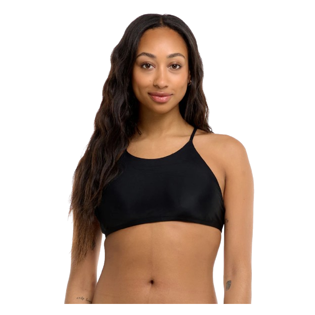 Body Glove Women's Smoothies Shadow Alesha High Neck Bikini Top