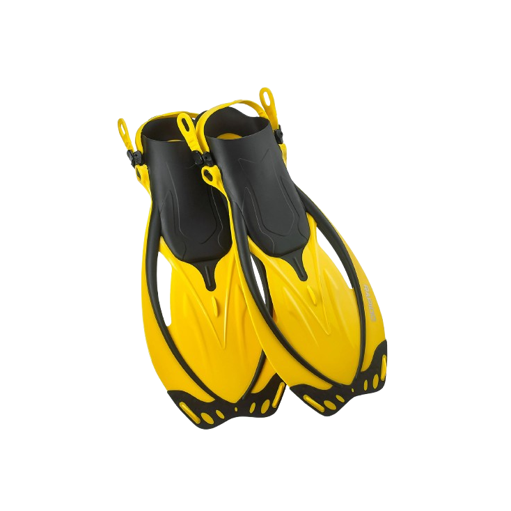 Rapido Marine Open Heel Adjustable Fins Small/Medium Yellow