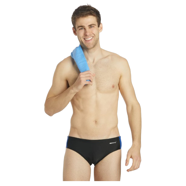 Sporti Piped Splice Brief Swimsuit (22-40)